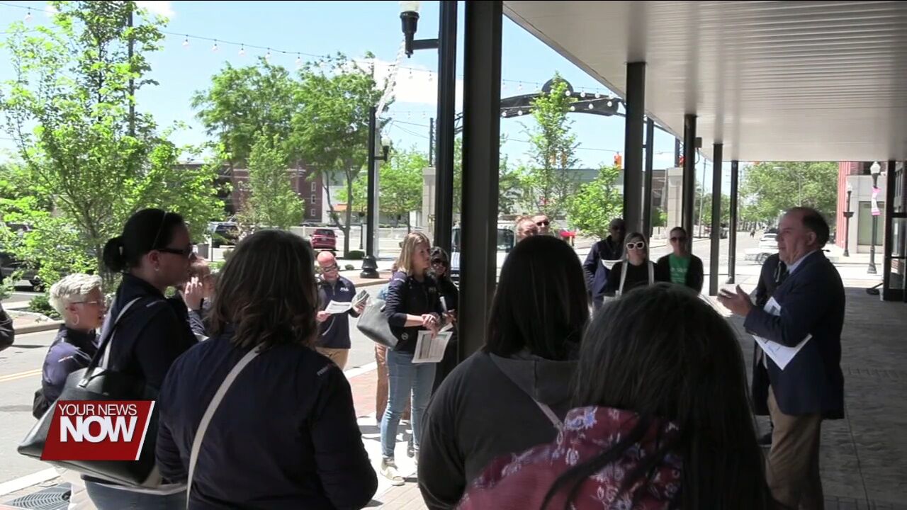 Allen Lima Leadership gets a sneak peek of Spring & Main and tour Central District